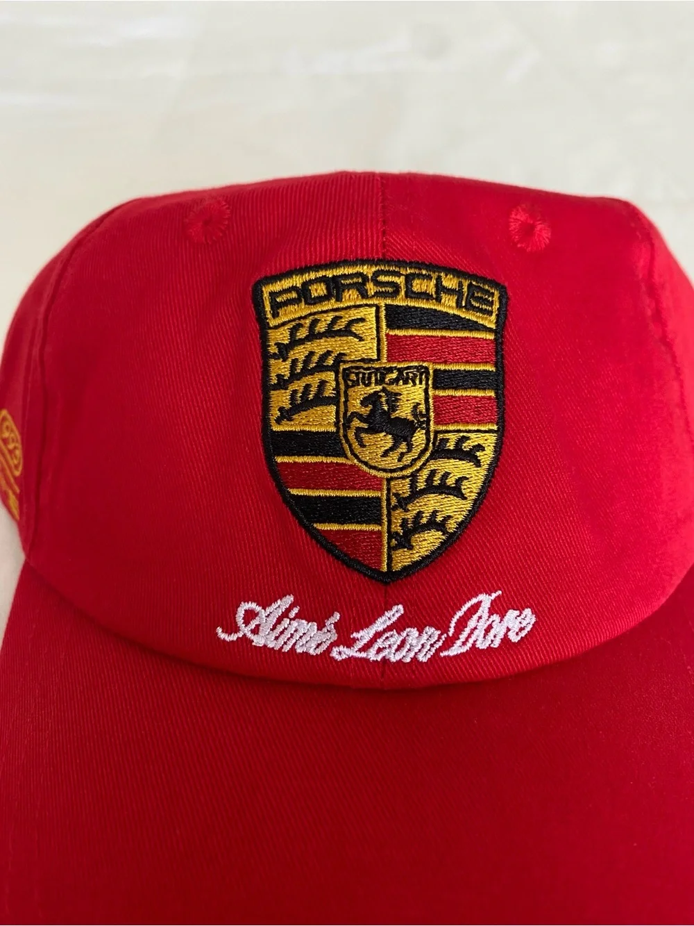 Aime Leon Dore Porsche 993 Hat In Red.